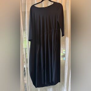 OSKA Asymmetric Midi Dress Size 1 EUC